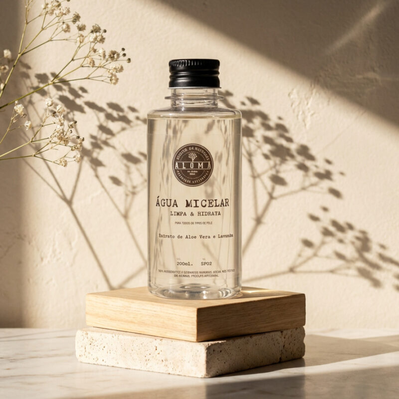 Água Micelar  200 ml | ALOE VERA & LAVANDA